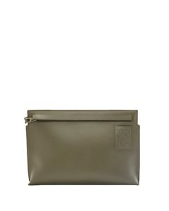 LOEWE T Pouch in satin calfskin