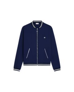 Celine triomphe zipped teddy jacket in double-face jersey