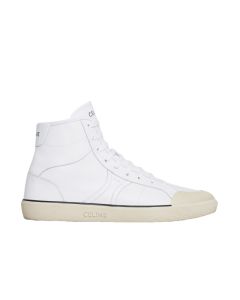 CELINE ALAN AS-02 MID LOW LACE-UP SNEAKER in CALFSKIN