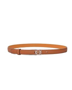 LOEWE Anagram belt in pebble grain calfskin