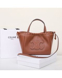 Celine SMALL CABAS DRAWSTRING CUIR TRIOMPHE IN SMOOTH CALFSKIN
