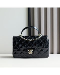 CHANEL Mini Classic Handbag With Top Handle