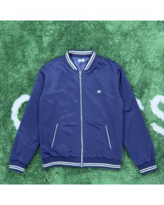 Celine triomphe zipped teddy jacket in double-face jersey