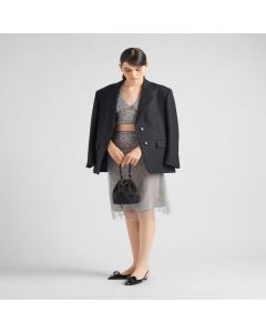 Prada Satin mini-bag with crystals