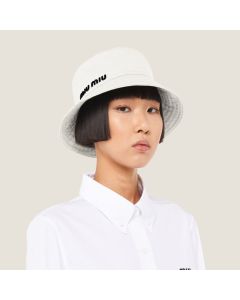 Miu Miu Drill bucket hat