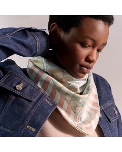 Hermès Pony Pit Stop double face scarf 90
