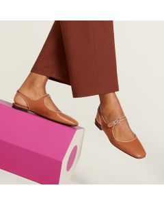 Hermes Kleo slingback