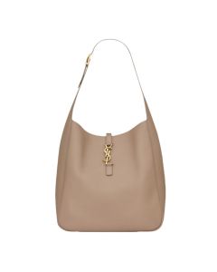YSL LE 5 À 7 supple LARGE in grained leather