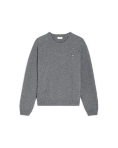 Celine triomphe crew neck sweater in wool and cashmere