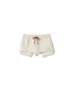 MIU MIU Cotton fleece shorts