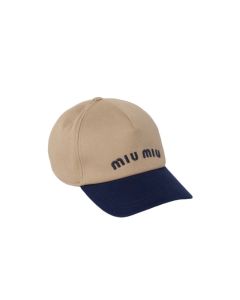 Miu Miu Drill baseball cap