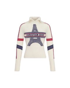 Dior Alps Mock-Neck Sweater