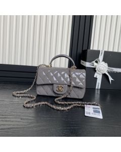 CHANEL Mini Classic Handbag With Top Handle