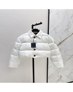 LV Cropped Monogram Puffer Jacket
