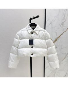 LV Cropped Monogram Puffer Jacket