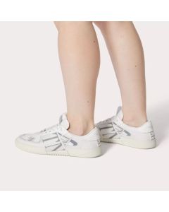 Valentino VL7N SNEAKER IN BANDED CALFSKIN LEATHER