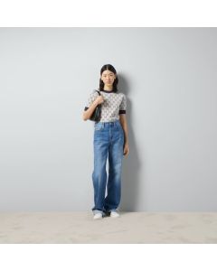 Gucci GG lamé jacquard top