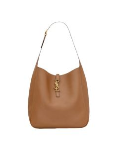 YSL LE 5 À 7 supple LARGE in grained leather