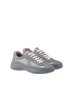 Prada America's Cup Soft rubber and bike fabric sneakers