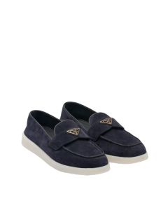 Prada Suede leather loafers