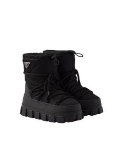 Prada Re-Nylon gabardine après-ski boots