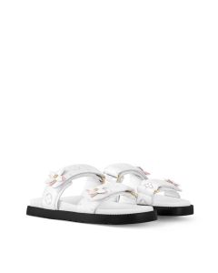 LV Sunset Flat Comfort Mule
