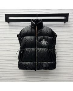 LV Drawstring Detail Technical Puffer Gilet 