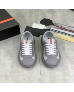 Prada America's Cup Soft rubber and bike fabric sneakers