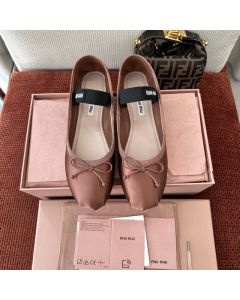 MIU MIU Satin ballerinas