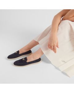 Prada Suede leather loafers