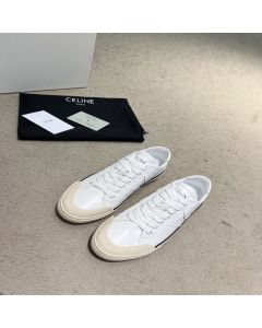CELINE ALAN AS-01 LOW LACE-UP SNEAKER in CALFSKIN