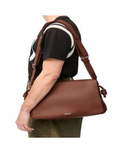 LOEWE Flamenco satchel in shiny supple calfskin
