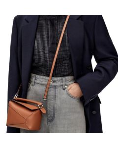 LOEWE Mini Puzzle bag in classic calfskin