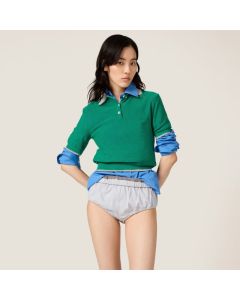 MIU MIU Cotton polo shirt