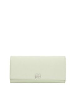 LOEWE Anagram continental wallet in pebble grain calfskin