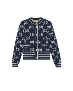 Gucci GG cotton jacquard cardigan