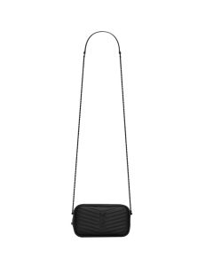YSL MINI LOU in quilted leather
