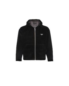 Prada Cotton velvet blouson jacket