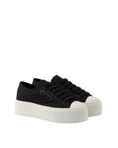 Prada Laced fabric sneakers