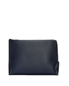 LOEWE L Zip Pouch in soft grained calfskin