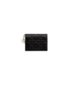 Mini Lady Dior Gardenia Wallet