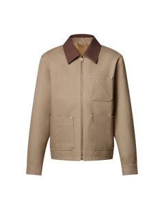 LV Workwear Cotton Canvas Blouson