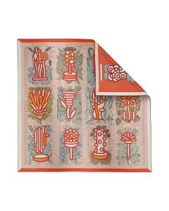 Hermès Botanica Grafica double face scarf 90