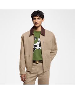 LV Workwear Cotton Canvas Blouson