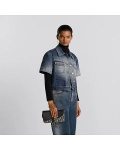 Dior Medium Saddle Pouch with Chain