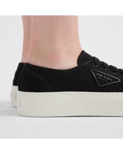 Prada Laced fabric sneakers