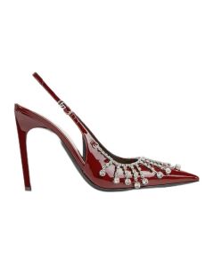 Gucci Women's pump with crystal chain