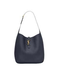 YSL LE 5 À 7 supple LARGE in grained leather