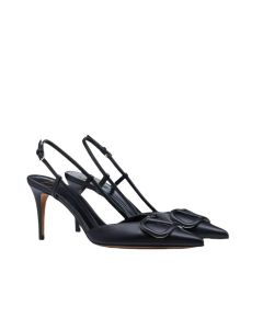Valentino VLOGO SIGNATURE CALFSKIN SLINGBACK PUMP