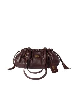 MIU MIU Joie nappa leather bag